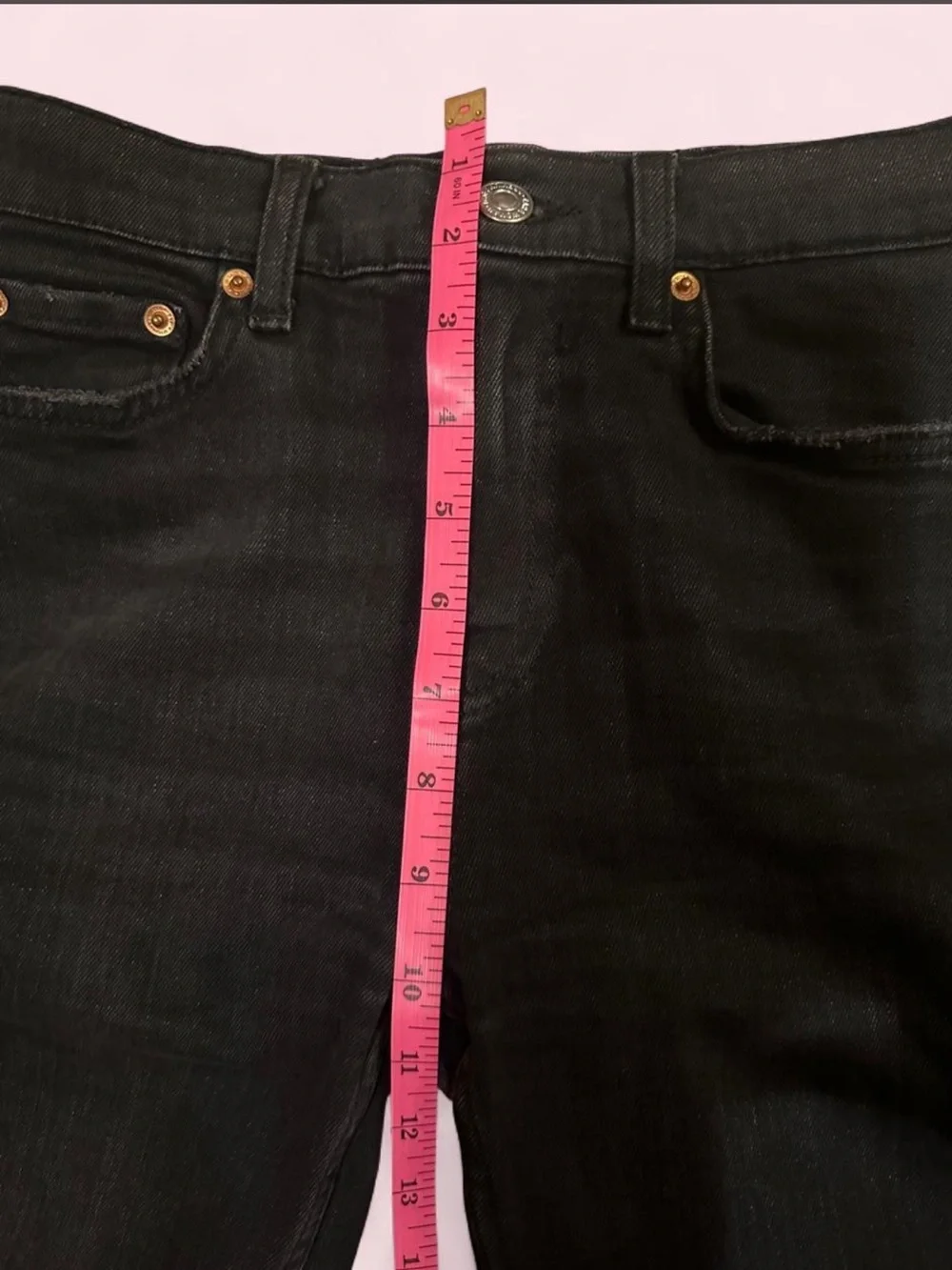 Zara Black Cropped Straight Jeans